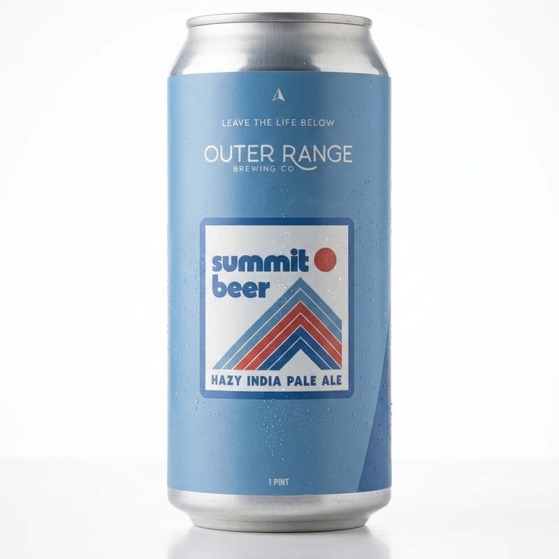 Summit Beer - Outer Range Brewing Rockies/Alps IPA - New England / Hazy 330ml - 2