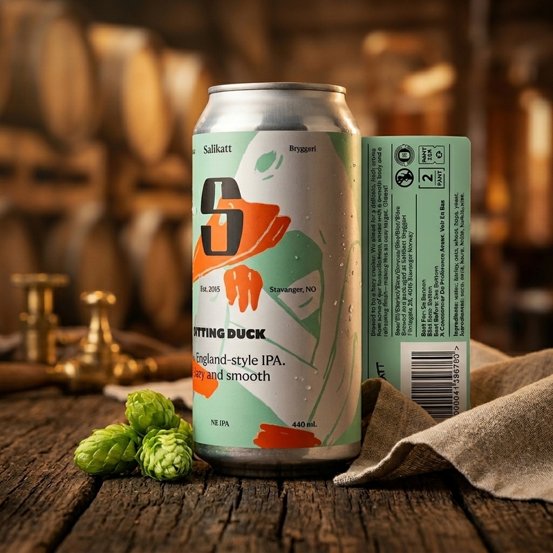 Sitting Duck - Salikatt IPA - New England / Hazy 440ml - 2