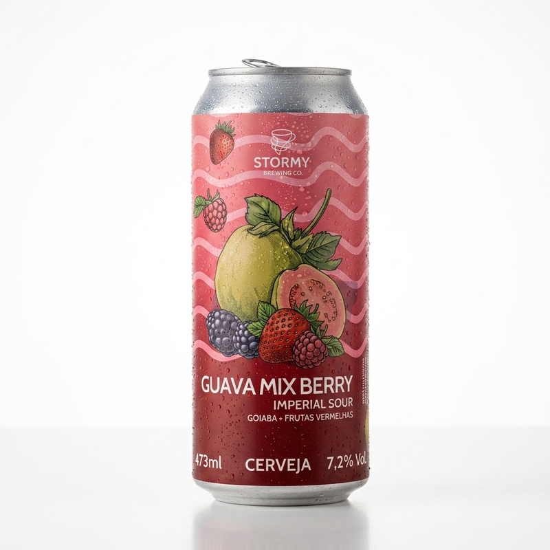 Yellow Booster - Stormy Brewing Co. Sour - Fruited 473ml - 2