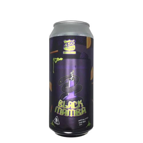 SLUSHY XXL Black Mamba - 450 North Brewing Company Sour - Smoothie / Pastry 473ml - 1