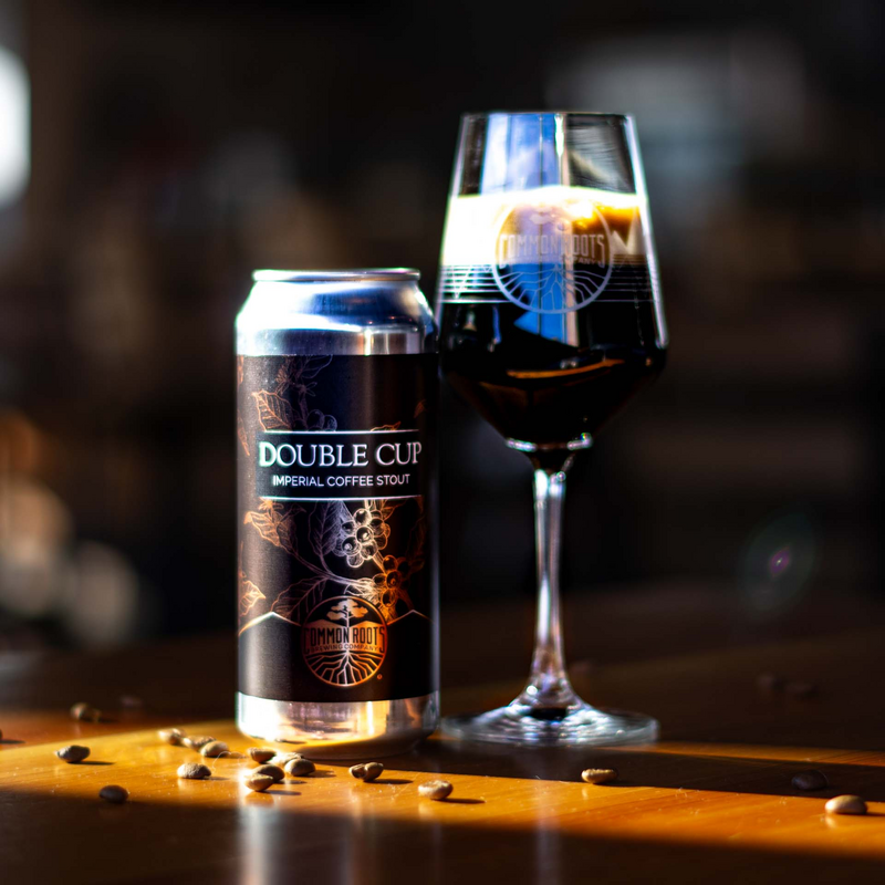Double Cup - Common Roots Brewing Company Stout - Imperial / Double Coffee 473ml - 2