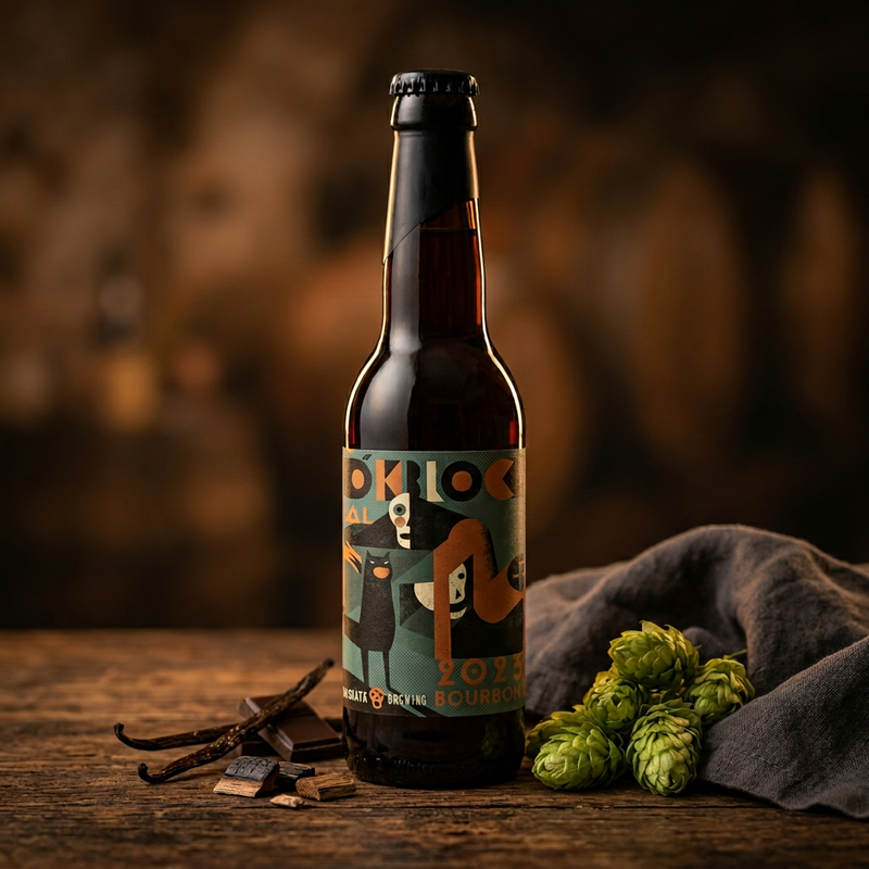 Black Block Bourbon 2025 - La Pirata Brewing Stout - Imperial / Double 330ml - 2