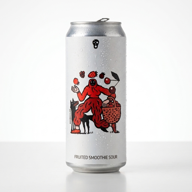 Little Red - La Pirata Brewing Sour - Smoothie / Pastry 440ml - 2