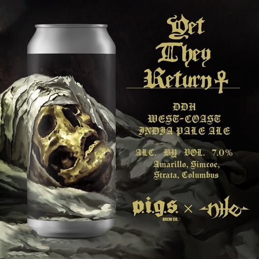 Yet They Return - P.i.g.s. Brew Co. IPA - American 440ml - 1
