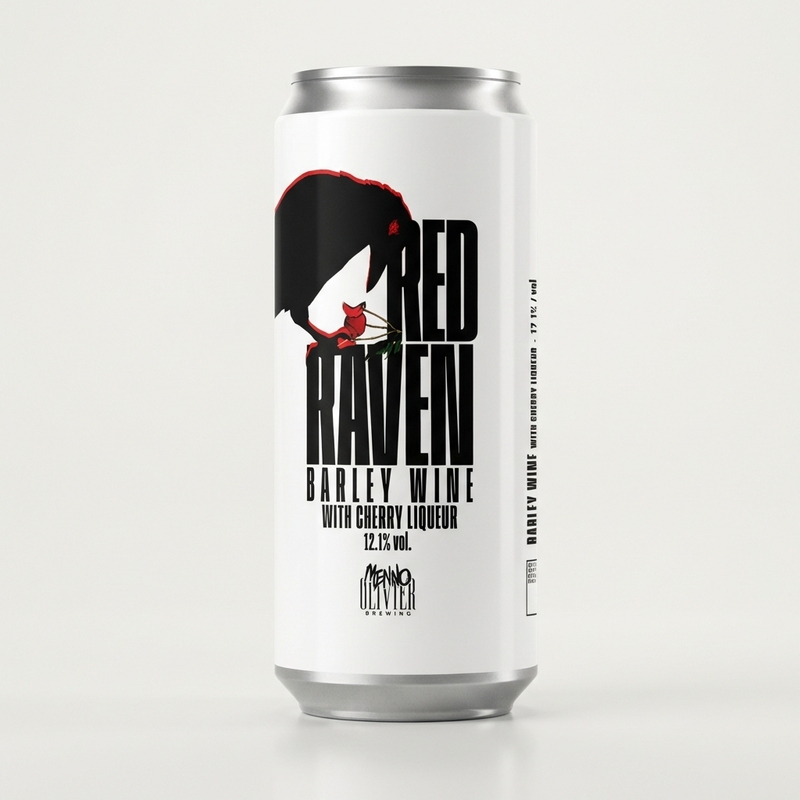 Red Raven - Menno Olivier Brewing Barleywine - Other 440ml - 1