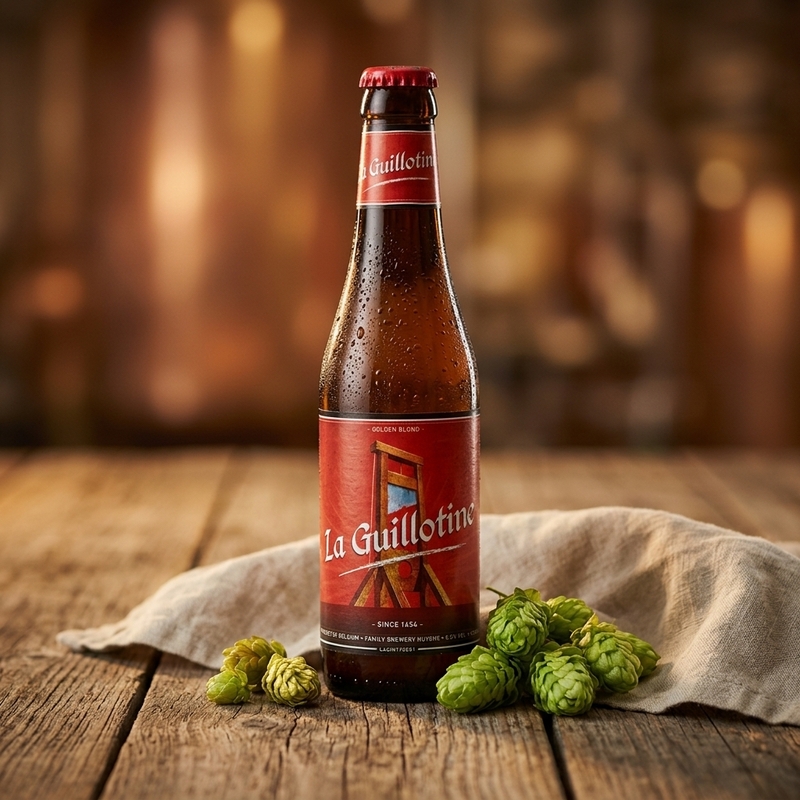 La Guillotine - Delirium - Huyghe Brewery Belgian Strong Golden Ale 330ml - 1