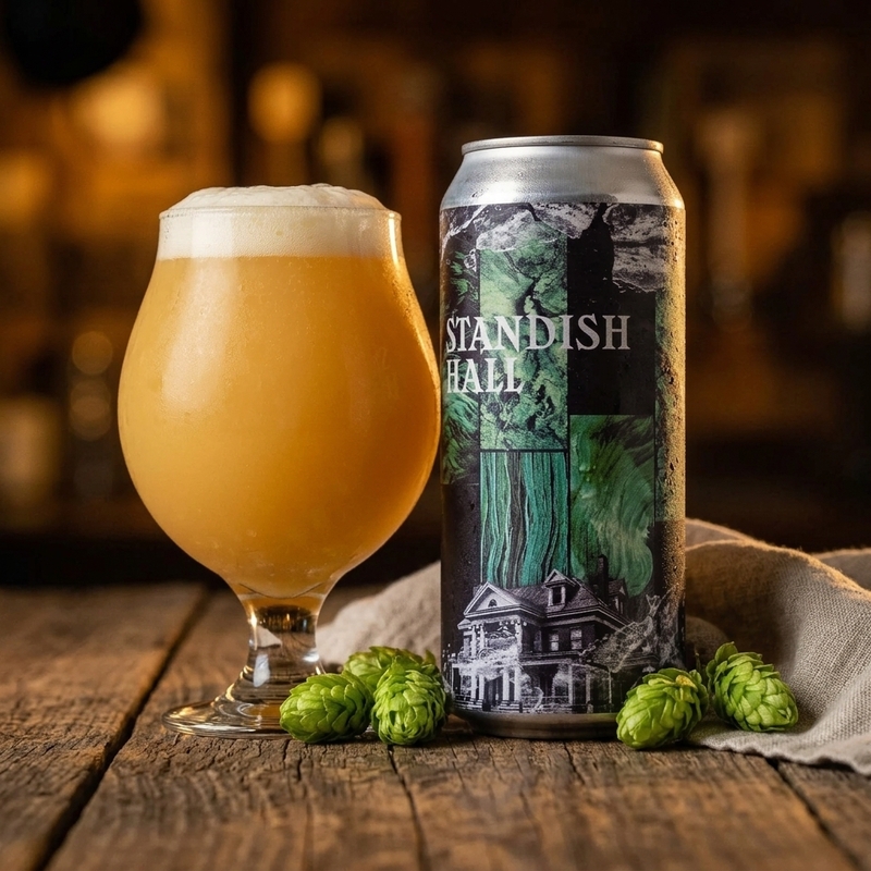 Standish Hall - Brasserie du Bas-Canada IPA - New England / Hazy 473ml - 1
