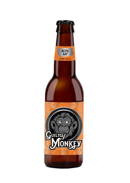 Guilty Monkey Neipa Aap - Guilty Monkey Brewery IPA - New England / Hazy 330ml - 1