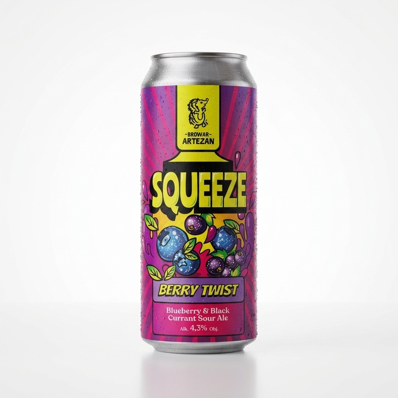 Squeeze: Berry Twist - Browar Artezan Sour - Fruited 500ml - 1