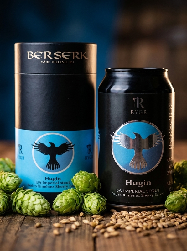 Hugin PX BA - RYGR Brygghús Stout - Imperial / Double 330ml - 2