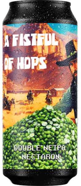 A Fistful of Hops - Game Over Brewing Co. IPA - Imperial / Double New England / Hazy 440ml - 1