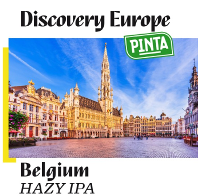 Discovery Europe: Belgium - PINTA IPA - New England / Hazy 500ml - 1
