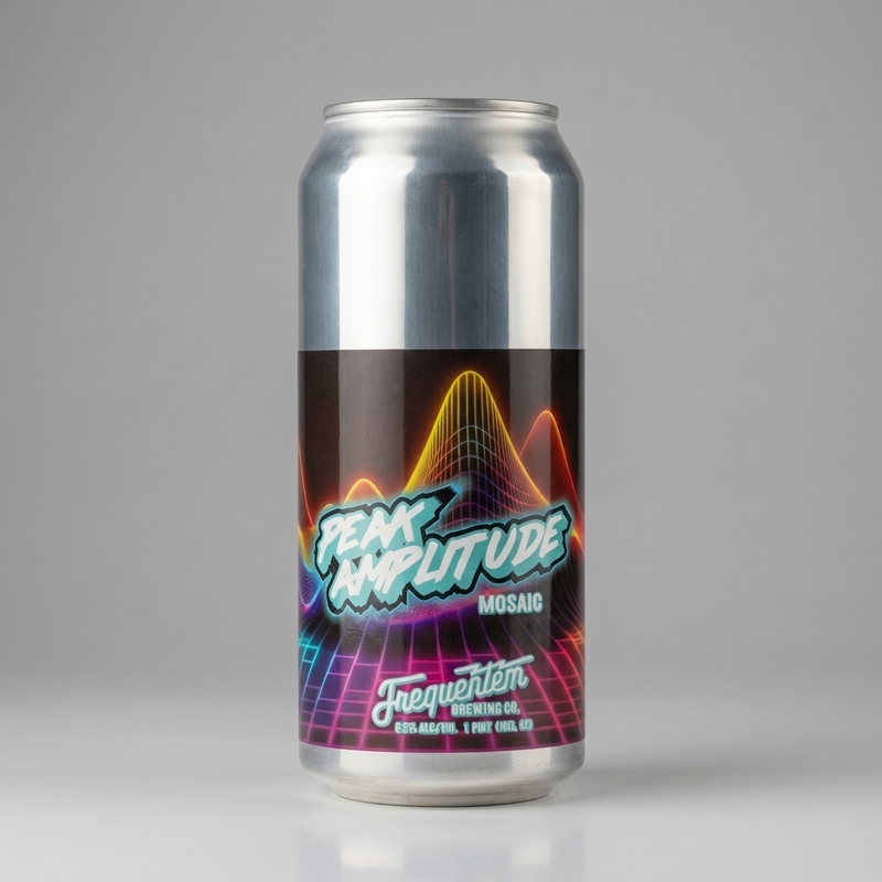 Peak Amplitude (Mosaic) - Frequentem Brewing Co. IPA - New England / Hazy 473ml - 1