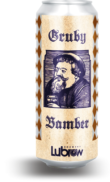 Gruby Bamber - Lubrow Brewery Wheat Beer - Hefeweizen 500ml - 1