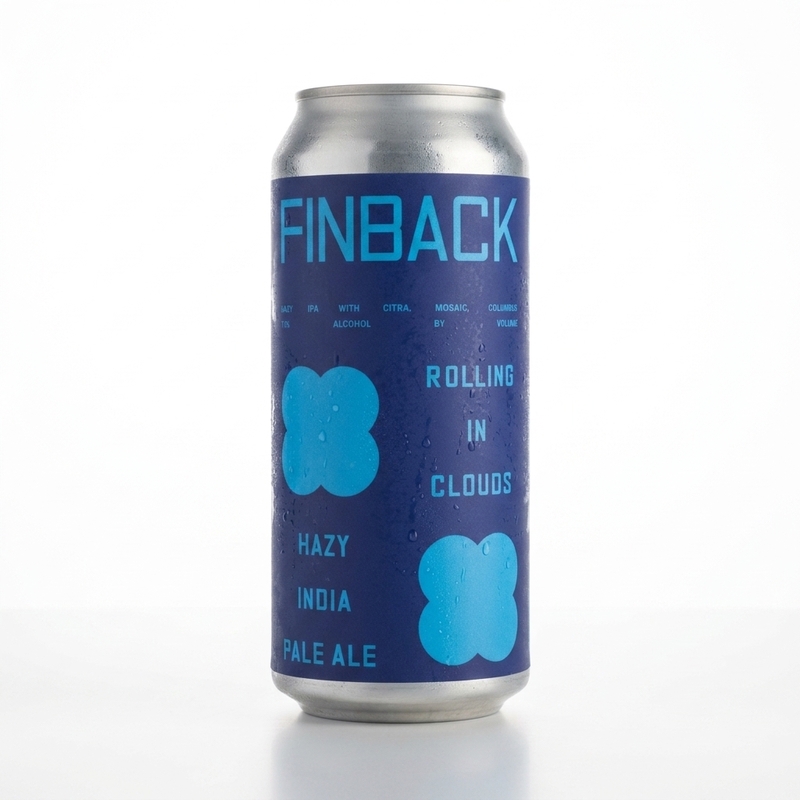 Rolling In Clouds - Finback Brewery IPA - New England / Hazy 473ml - 2