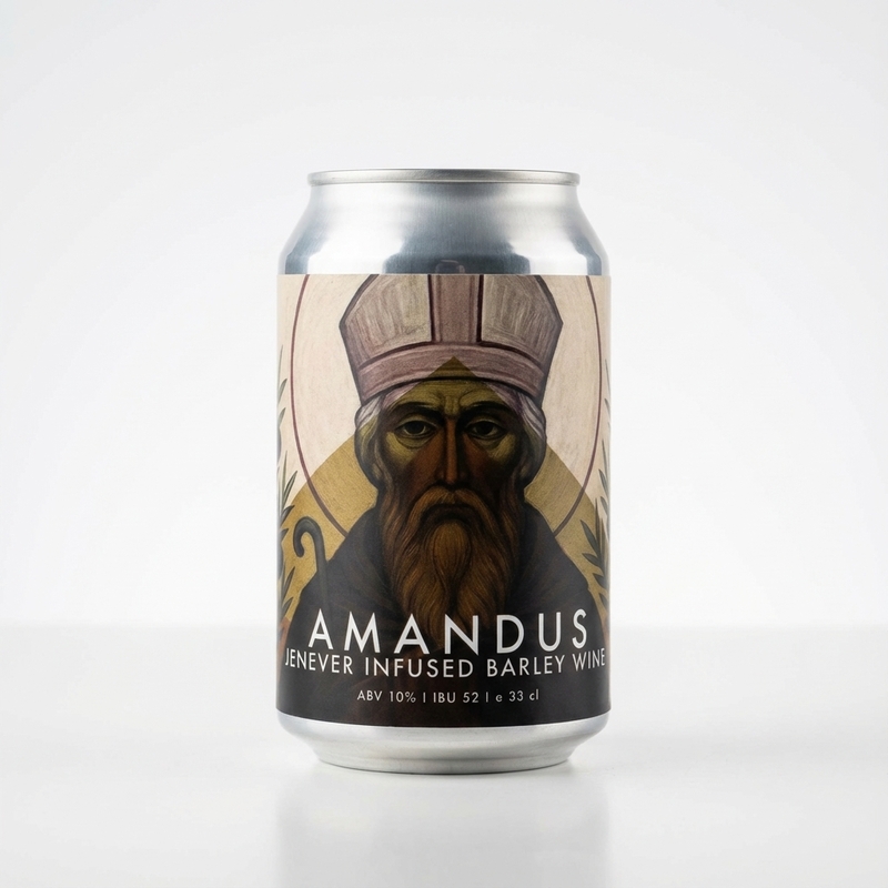 Amandus Jenever Infused Barley Wine - Brouwerij de HopHemel Barleywine - Other 330ml - 1