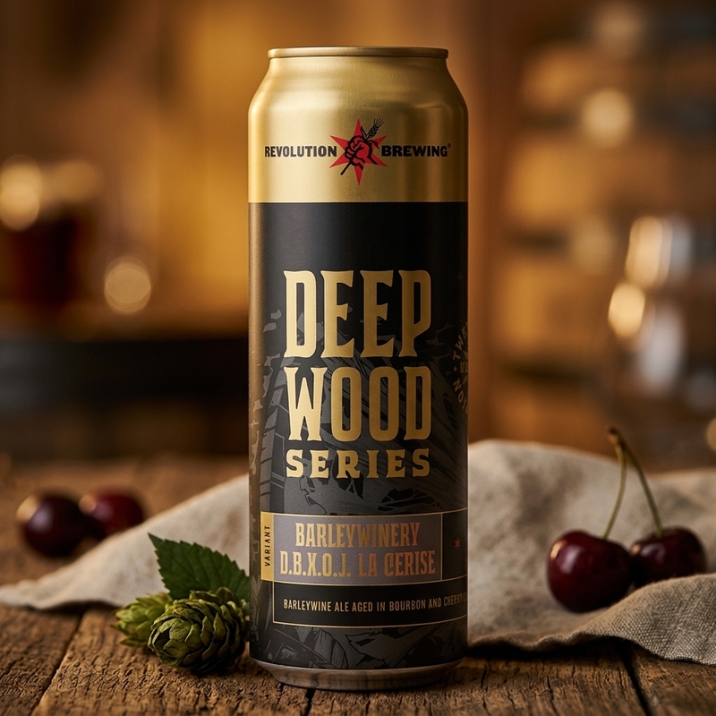 Barleywinery D.B.X.O.J. La Cerise (2026) - Revolution Brewing Barleywine - English 568ml - 1