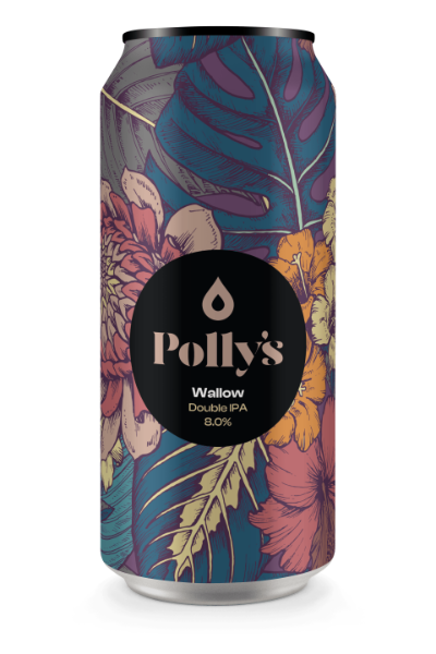 Wallow IPA - Polly's Brew Co. IPA - Imperial / Double New England / Hazy 440ml - 1