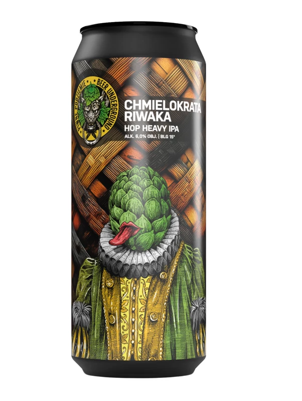 Chmielokrata Riwaka - Piwne Podziemie / Beer Underground IPA - American 500ml - 1