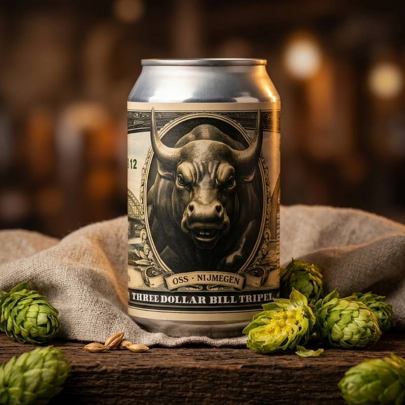 Three Dollar Bill Tripel - Muifelbrouwerij Belgian Tripel 330ml - 2