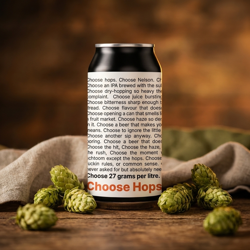 Choose Hops - Gekko Brewing Company IPA - New England / Hazy 440ml - 2