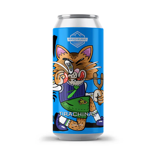 Tirachinas - Basqueland Brewing IPA - New England / Hazy 440ml - 1