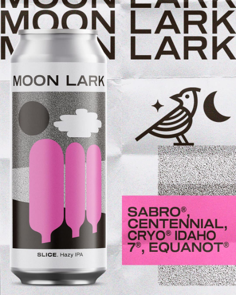 Slice. - Moon Lark Brewery IPA - New England / Hazy 500ml - 1