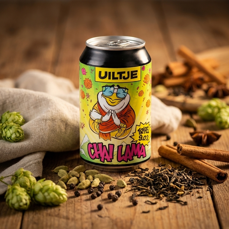 Chai Lama - Uiltje Brewing Company Belgian Tripel 330ml - 2