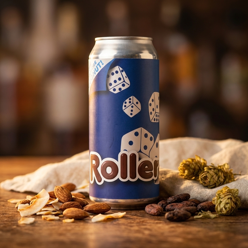 Almond Joy Roller (Now with MORE Coconut!) - Counterpart Brewing Stout - Oatmeal 473ml - 2