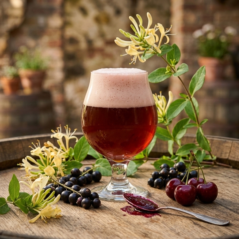 WBS: Honeysuckle - Muza Sour - Smoothie / Pastry 330ml - 1