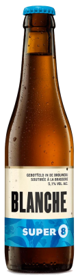 SUPER 8 Blanche - Brouwerij Haacht Brasserie Wheat Beer - Witbier / Blanche 330ml - 1