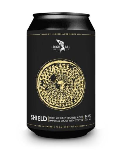 Shield - Lough Gill Brewery Stout - Imperial / Double Coffee 330ml - 1