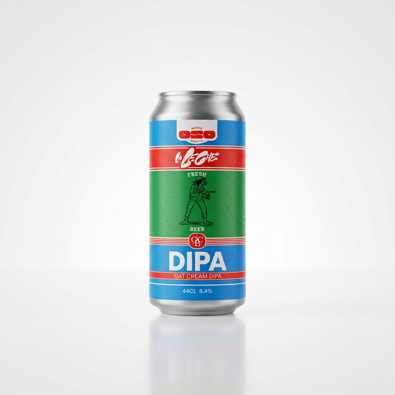 La Leche - Oso Brew Co IPA - Imperial / Double New England / Hazy 440ml - 1