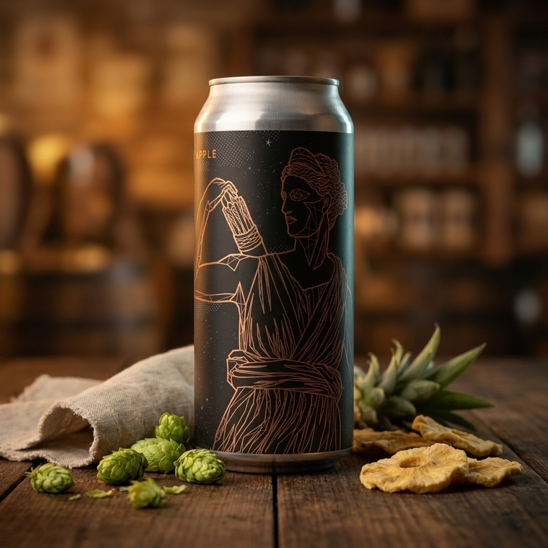 Artemis | Pineapple - Mortalis Brewing Company Pale Ale - New England / Hazy 473ml - 1