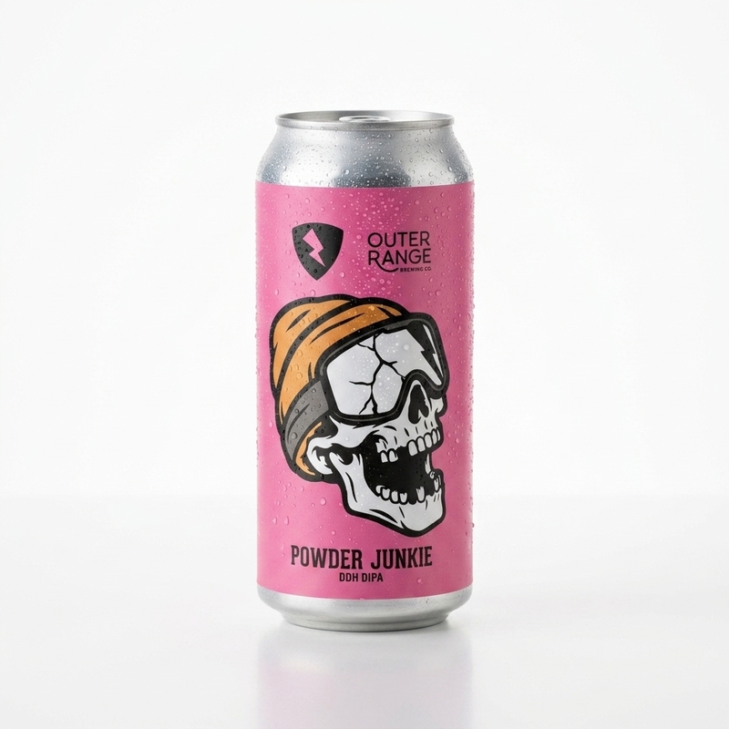 Powder Junkie - Rock City Brewing IPA - Imperial / Double 440ml - 2