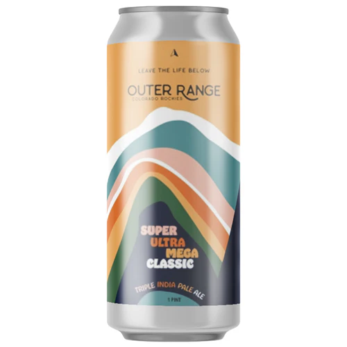 Super Ultra Mega Classic - Outer Range Brewing Rockies/Alps IPA - Triple New England / Hazy 440ml - 1