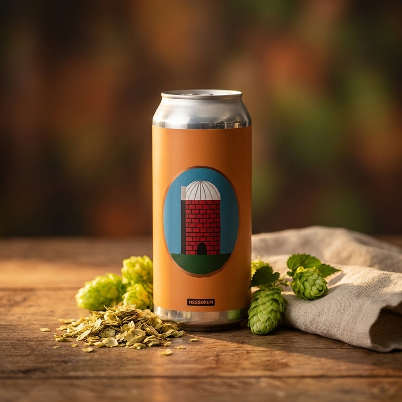 Found Dead At the Silo / Obercreek - Messorem IPA - Imperial / Double New England / Hazy 473ml - 2