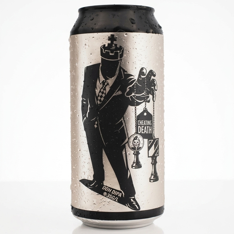 Cheating Death - Prizm Brewing Co. IPA - Imperial / Double New England / Hazy 440ml - 2