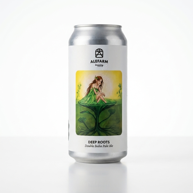 Deep Roots - Alefarm Brewing IPA - Imperial / Double New England / Hazy 440ml - 2
