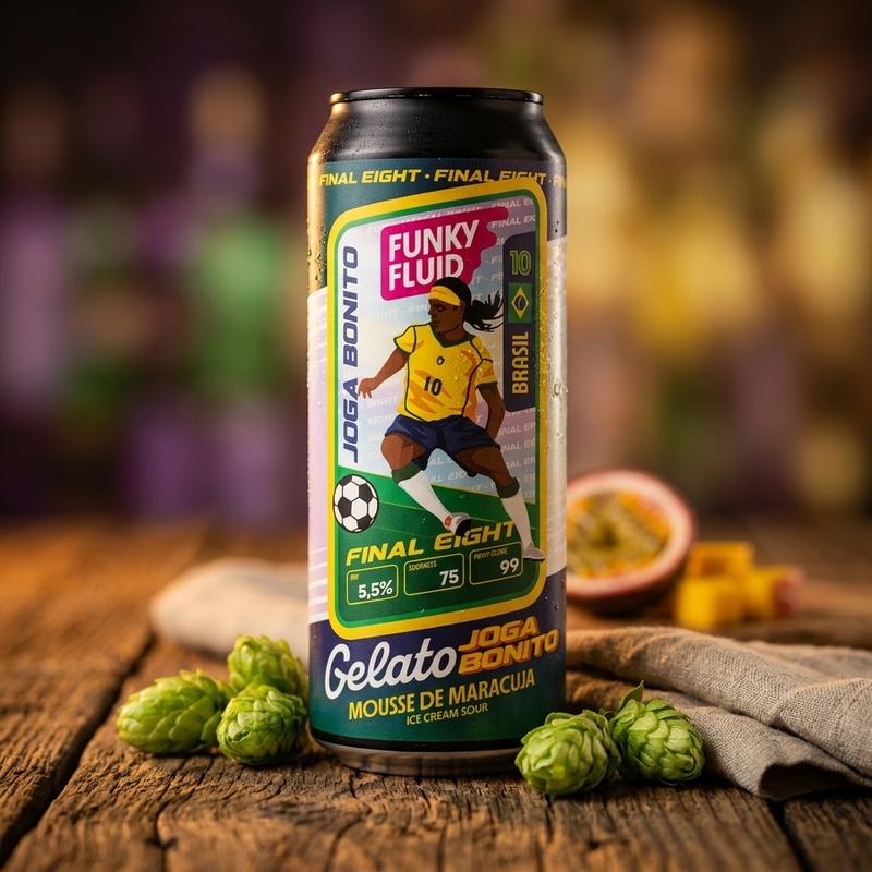 Gelato: Joga Bonito (Brasil) - Funky Fluid Sour - Smoothie / Pastry 500ml - 2