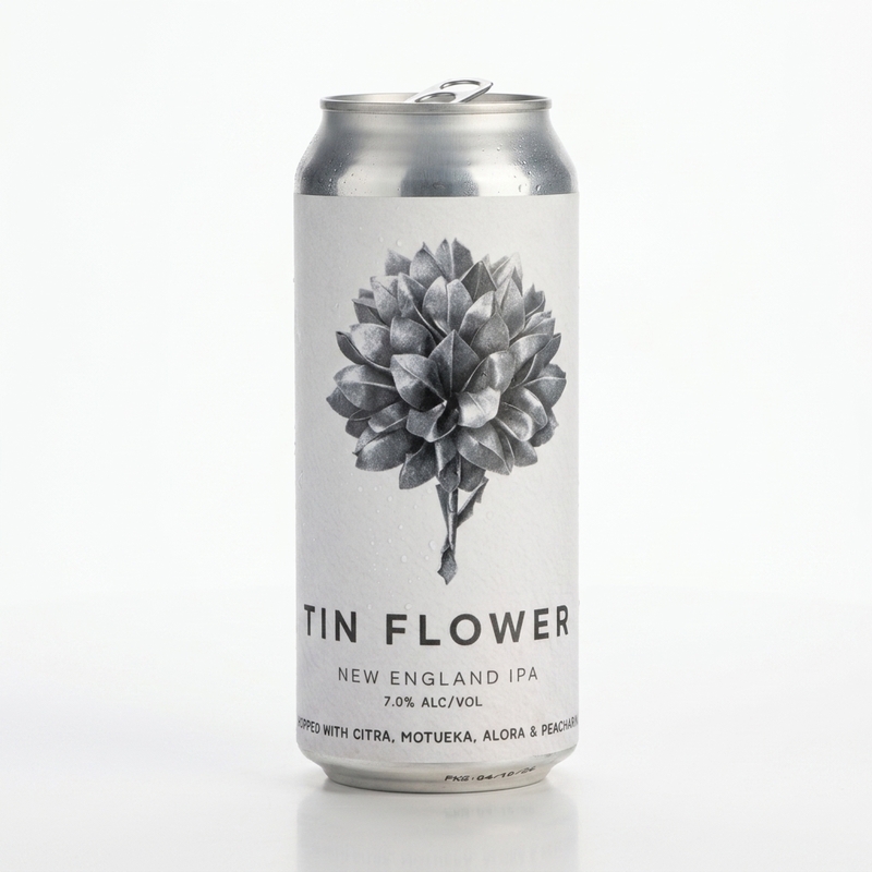Tin Flower / Oakflower - Tin Barn Brewing IPA - New England / Hazy 473ml - 2