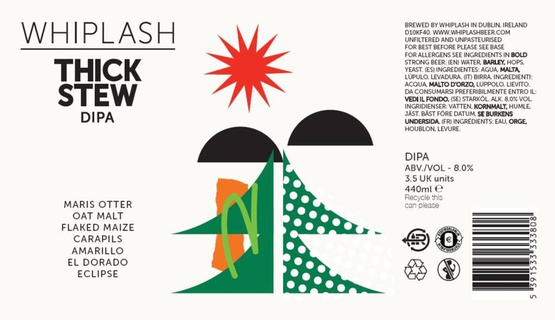 Thick Stew - Whiplash IPA - Imperial / Double New England / Hazy 440ml - 1