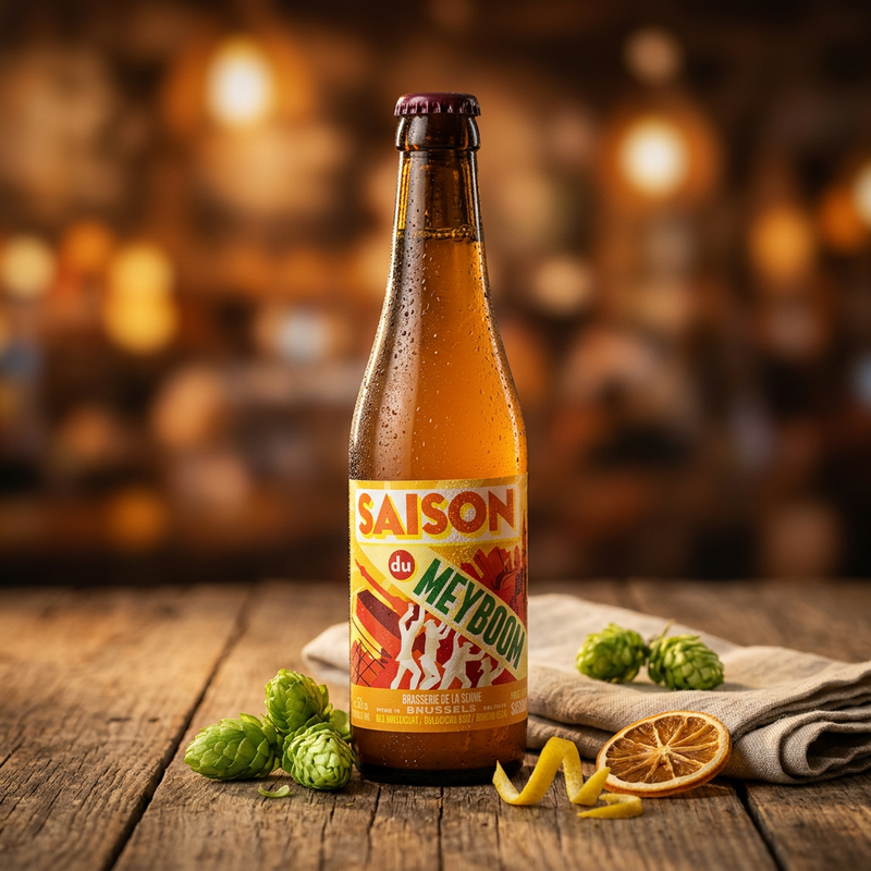 Saison Du Meyboom - Brasserie de la Senne Farmhouse Ale - Saison 330ml - 2