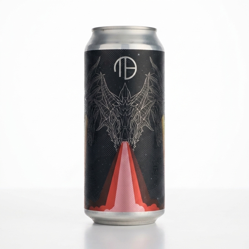 Hydra | Pineapple + Strawberry + Coconut - Mortalis Brewing Company Sour - Fruited 473ml - 2