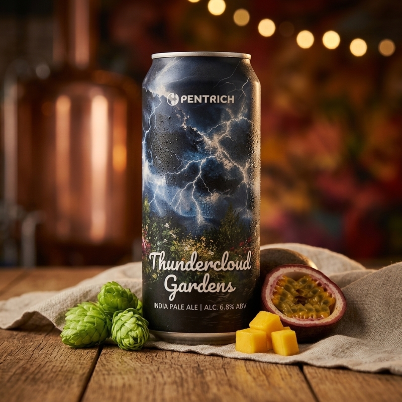 Thundercloud Gardens - Pentrich Brewing Co. IPA - New England / Hazy 440ml - 1