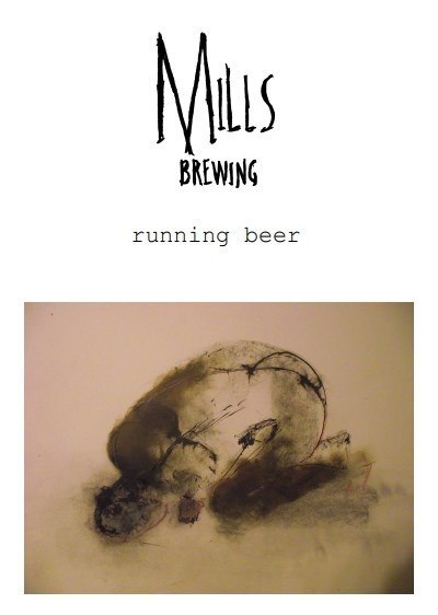 Running Beer : Blend #13 - Mills Brewing Farmhouse Ale - Other 330ml - 1