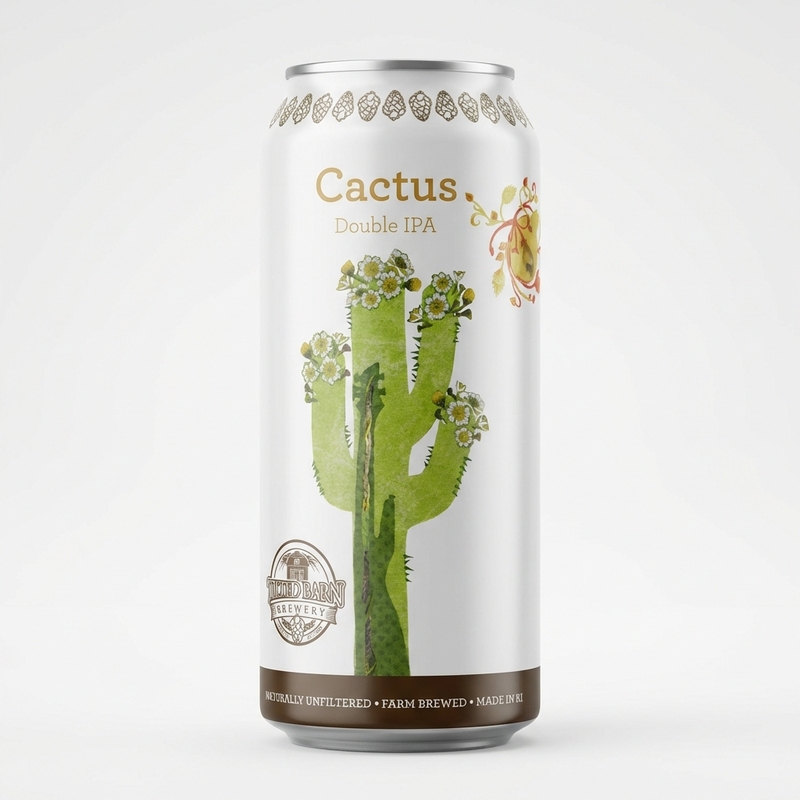 Cactus - Tilted Barn Brewery IPA - Imperial / Double New England / Hazy 473ml - 1