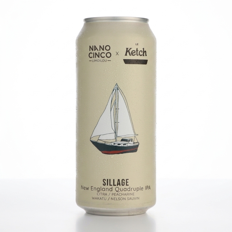 Sillage / Le Ketch - Nano Cinco IPA - Imperial / Double 473ml - 2