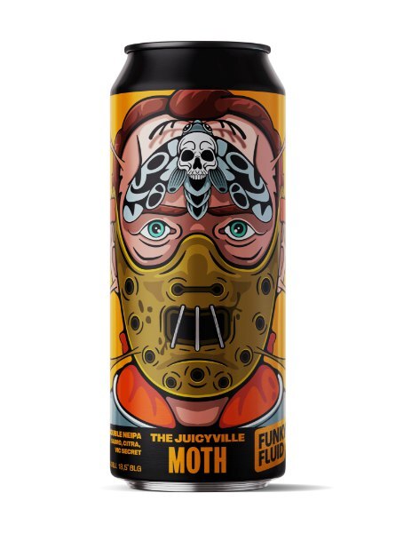 Moth (The Juicyville S01E09) - Funky Fluid IPA - Imperial / Double New England / Hazy 500ml - 1