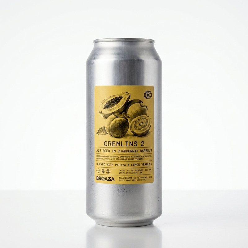 Gremlins 2 - RIOAZUL IPA - Imperial / Double New England / Hazy 440ml - 2